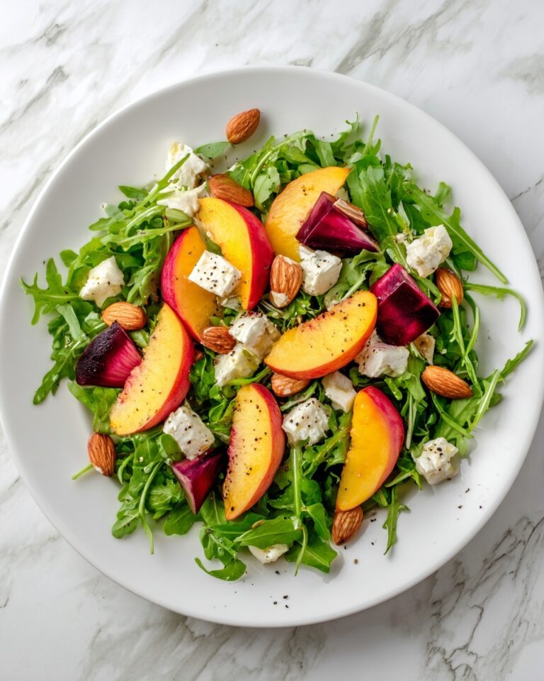 Arugula Nectarine Salad Recipe