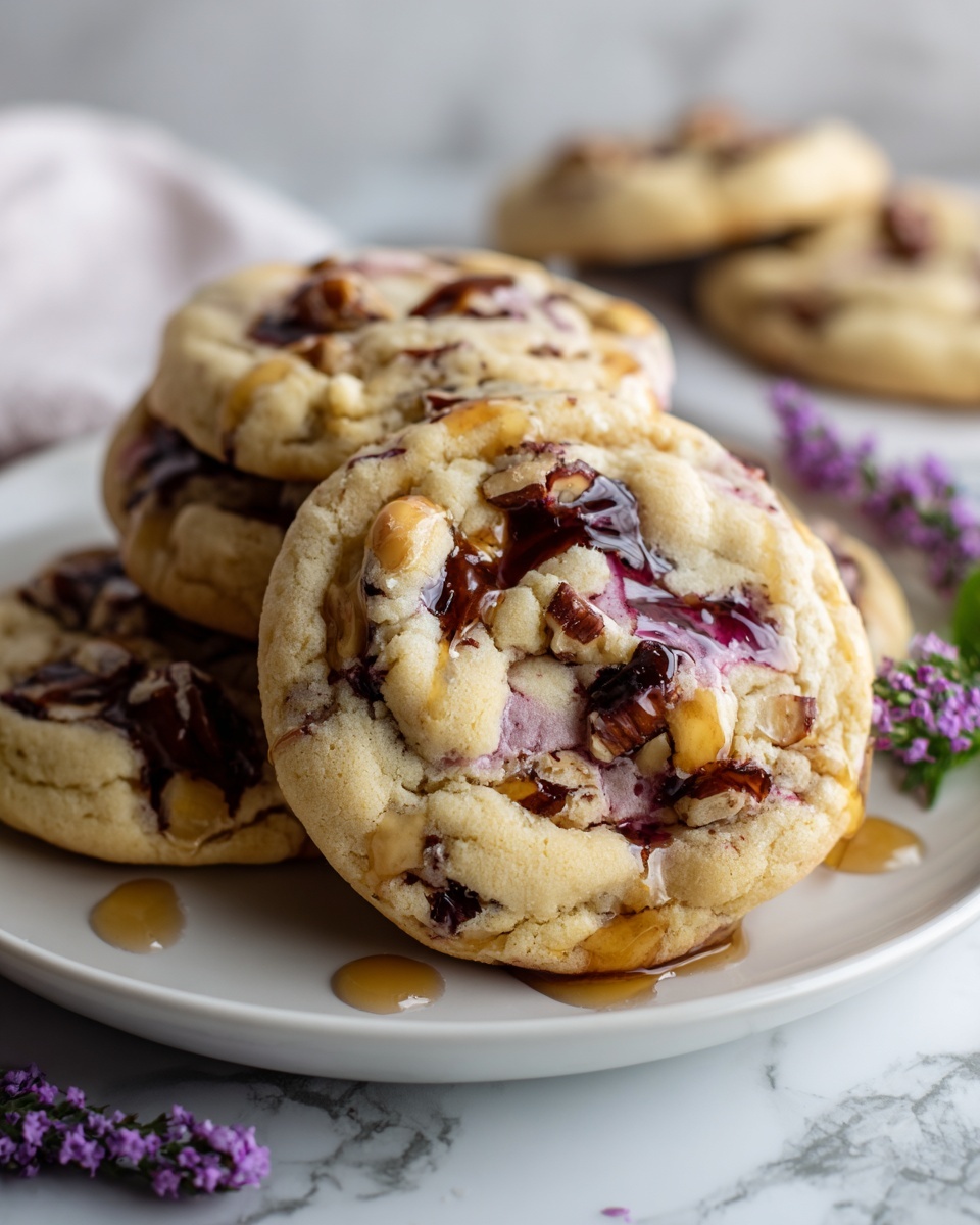 Lavender Honey Crunch Cookies Recipe - Recipe Image