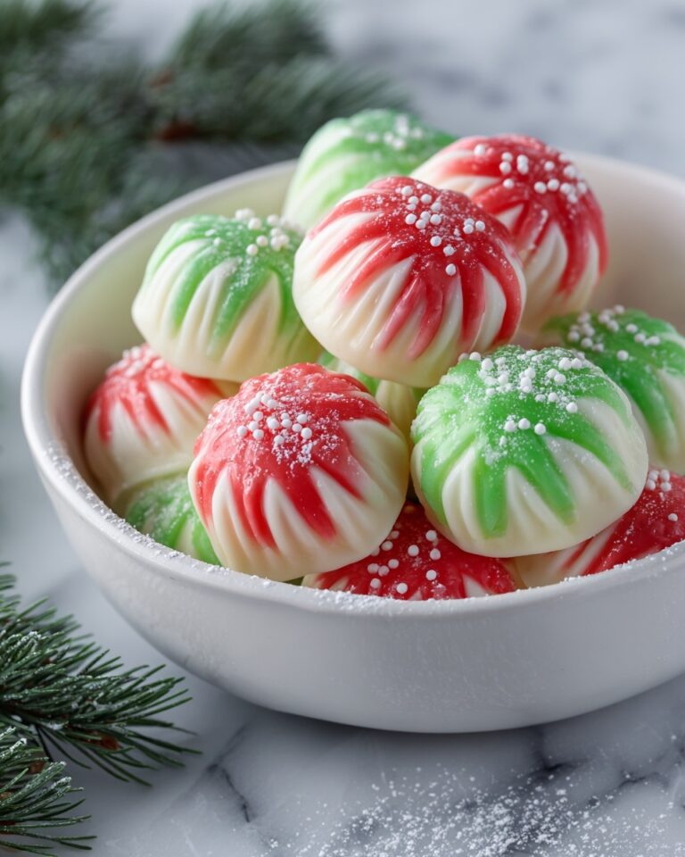 Christmas Cream Cheese Mints Recipe
