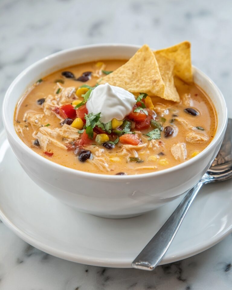 Easy Chicken Taco Soup Recipe