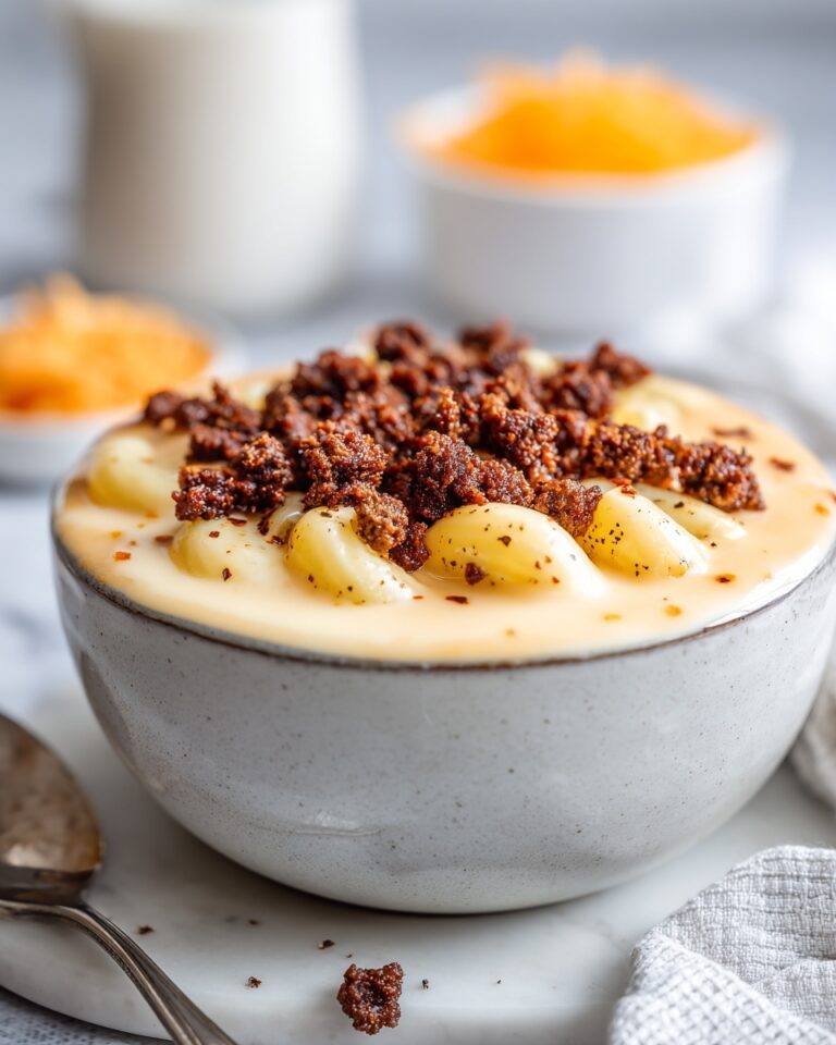 Creamy Cheesy Macaroni Soup Recipe