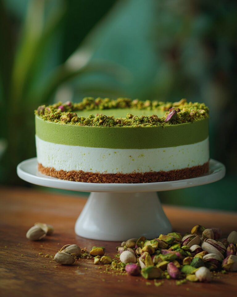 Zesty Pistachio Bliss Cake Recipe