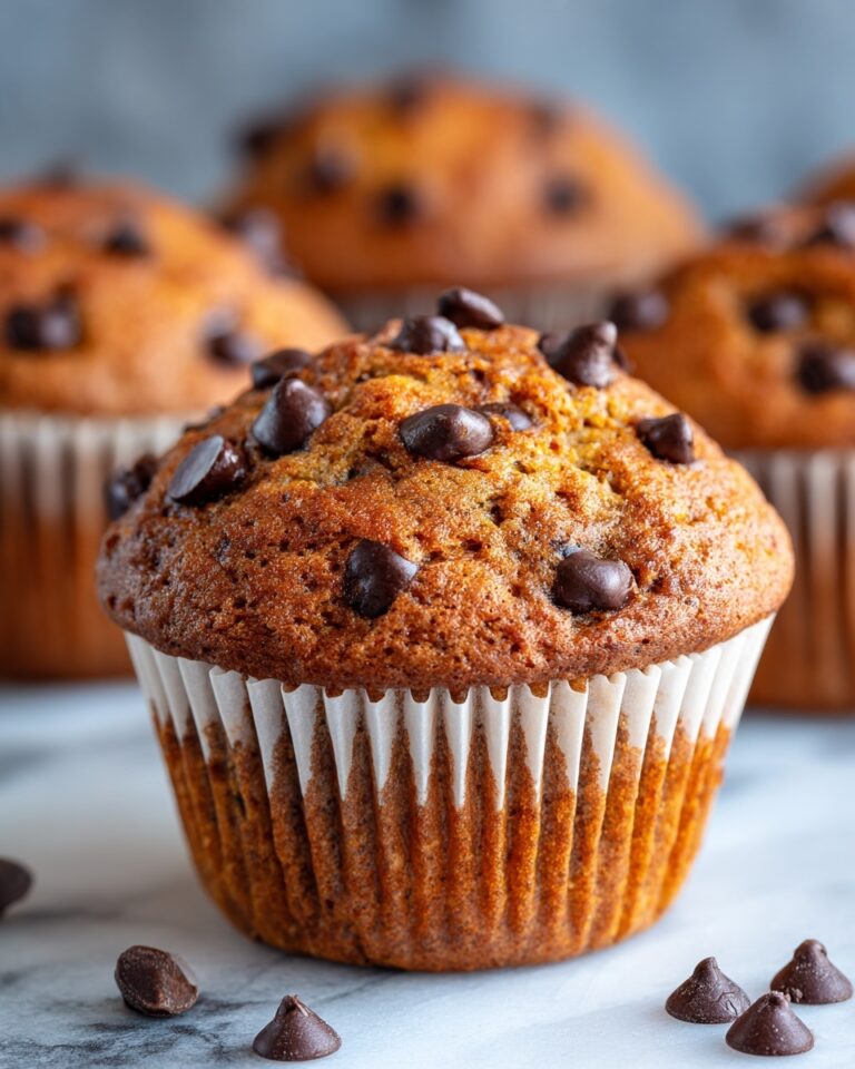 Chocolate Chip Peanut Butter Muffins Recipe