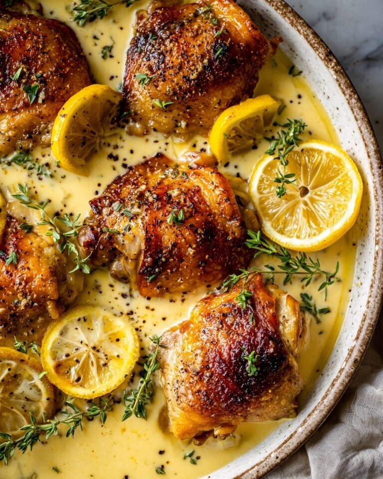 Lemon Cream Chicken Recipe