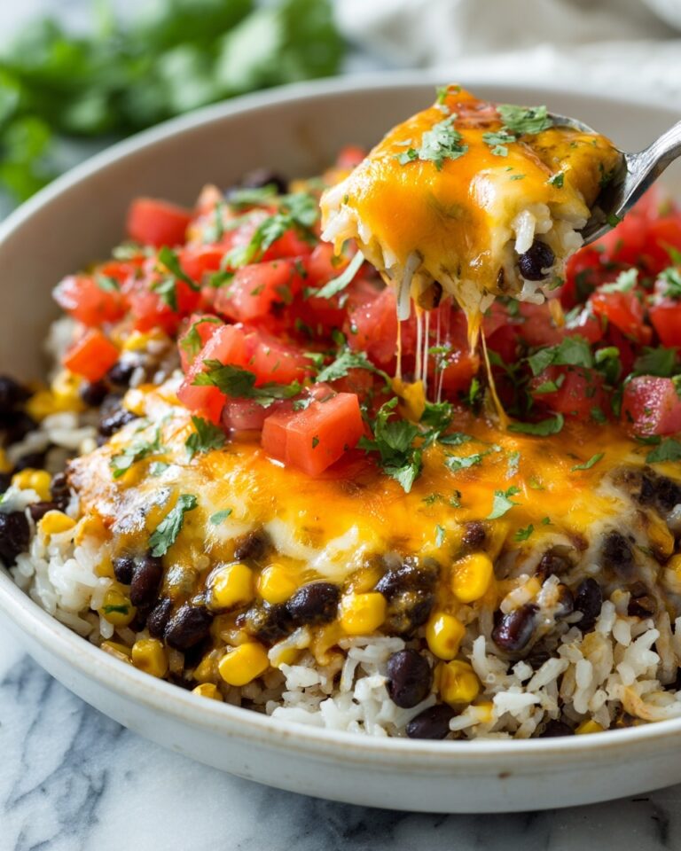 One-Pot Taco Rice Skillet Recipe