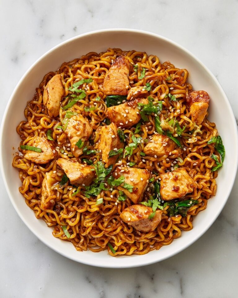 Garlic Chicken Lo Mein Recipe