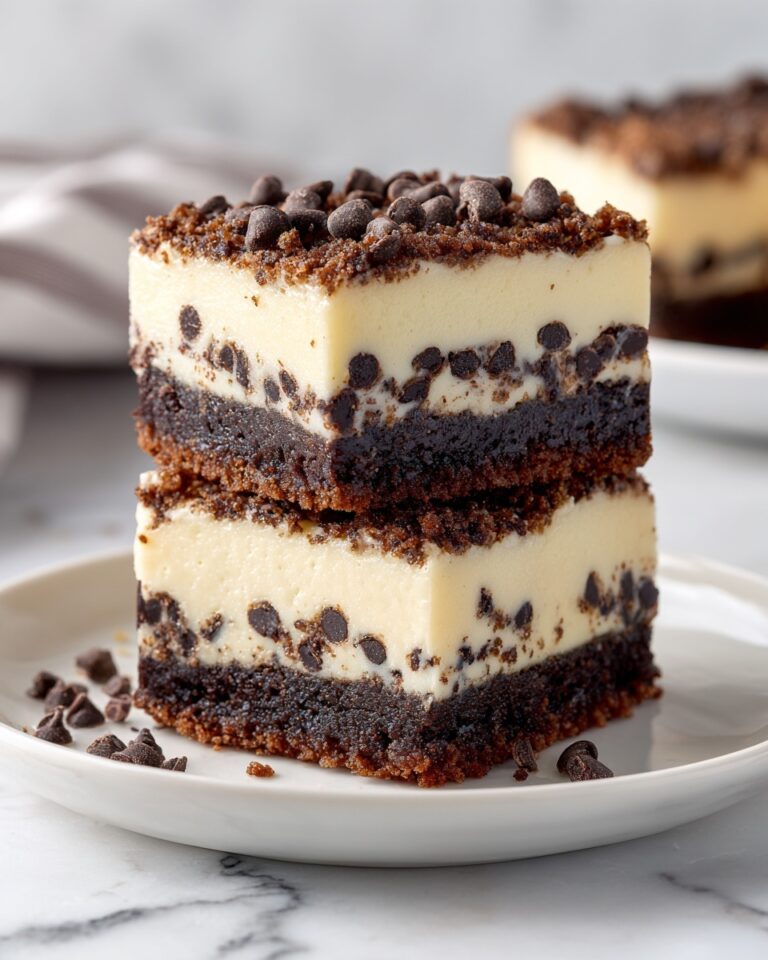 Keto Chocolate Chip Cookie Cheesecake Bars Recipe