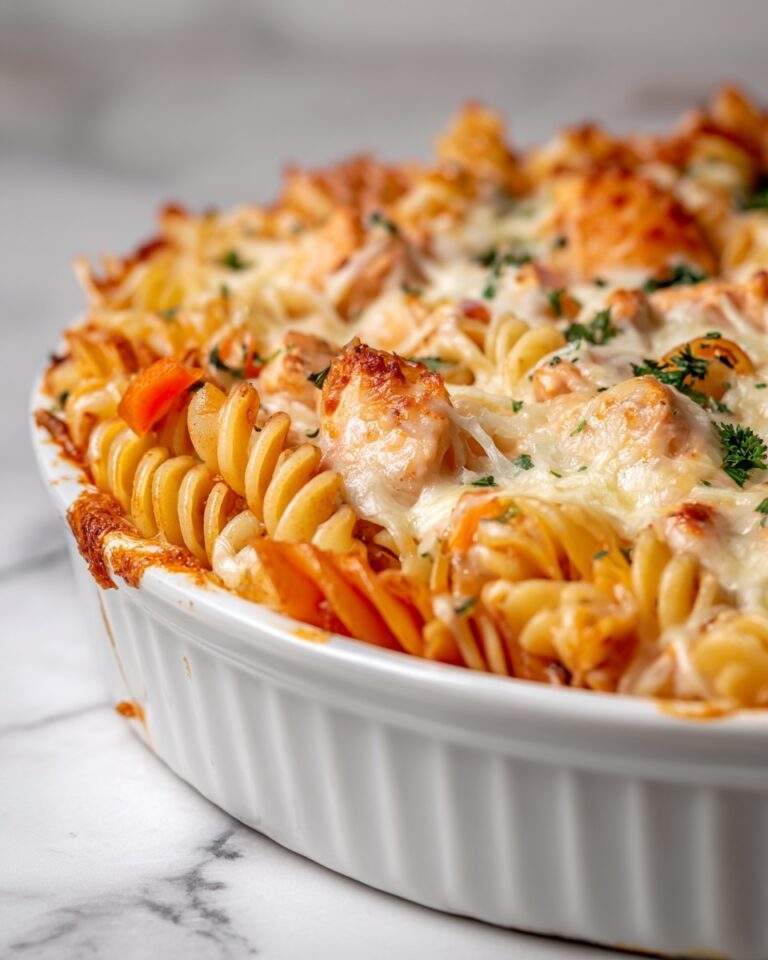 Cajun Cream Cheese Chicken Pasta Bake Recipe