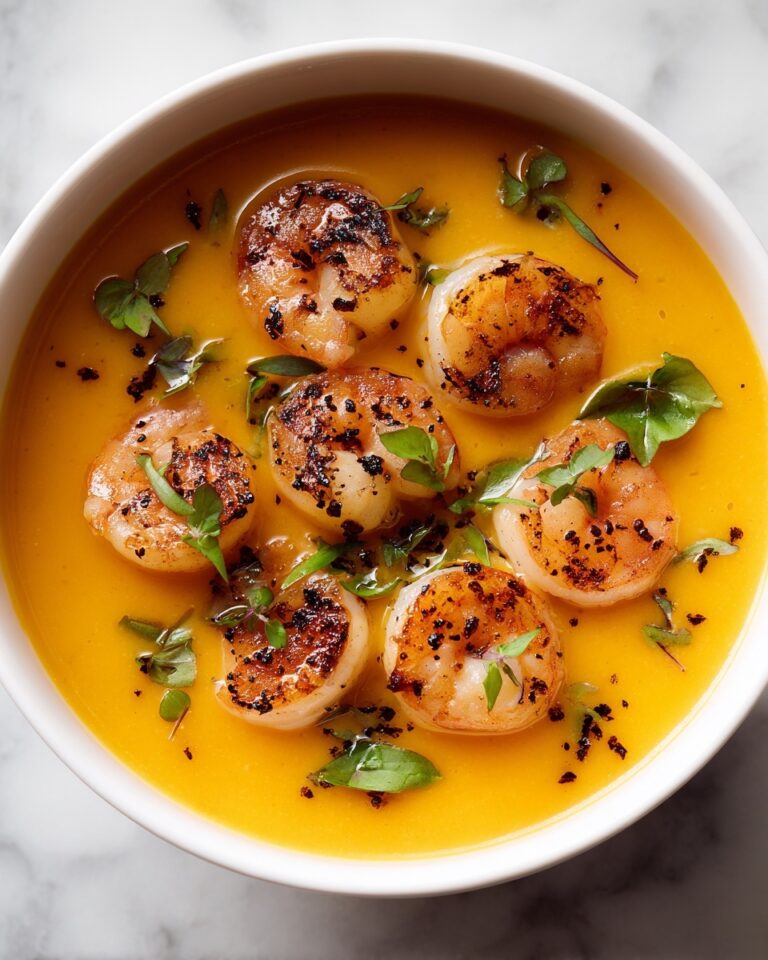 Seafood Bisque with Scallops, Cod, and Shrimp Recipe
