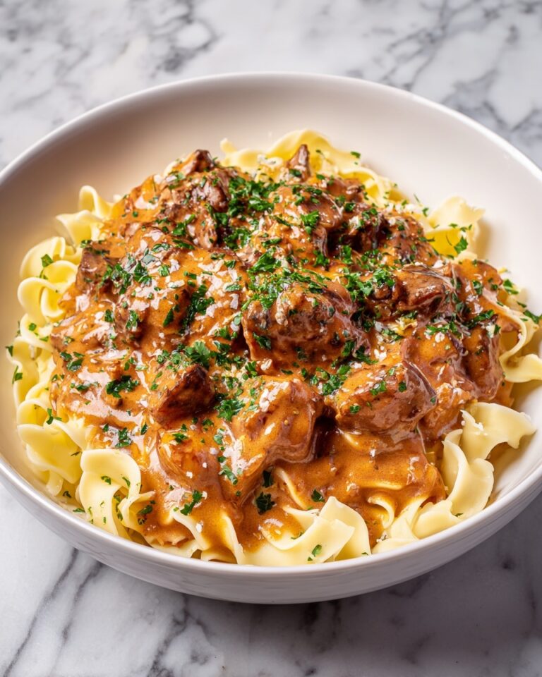 Slow Cooker Beef Stroganoff Recipe