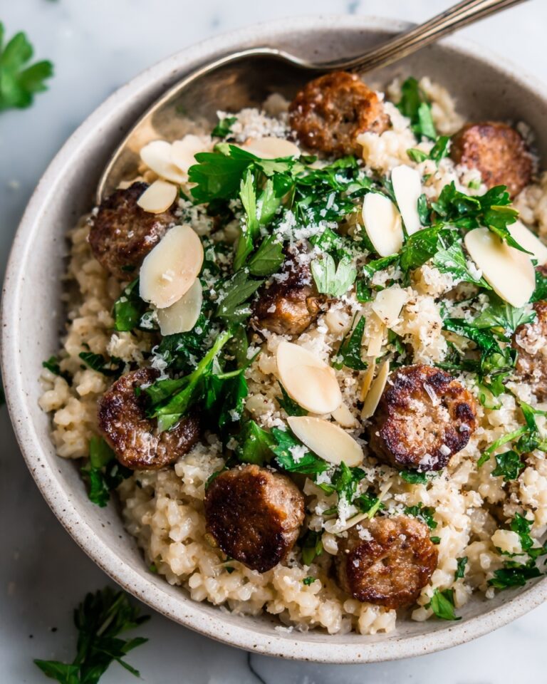 Creamy Italian Sausage and Rice Casserole Recipe