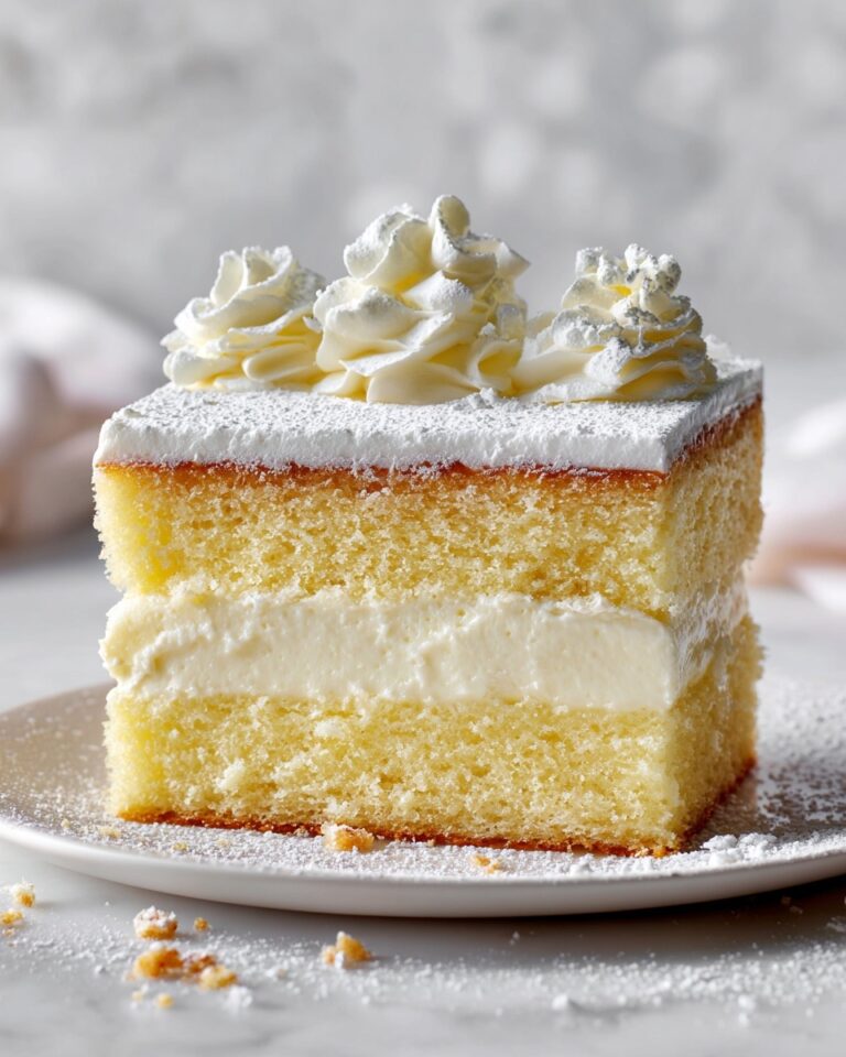 Italian Lemon Cream Cake Recipe