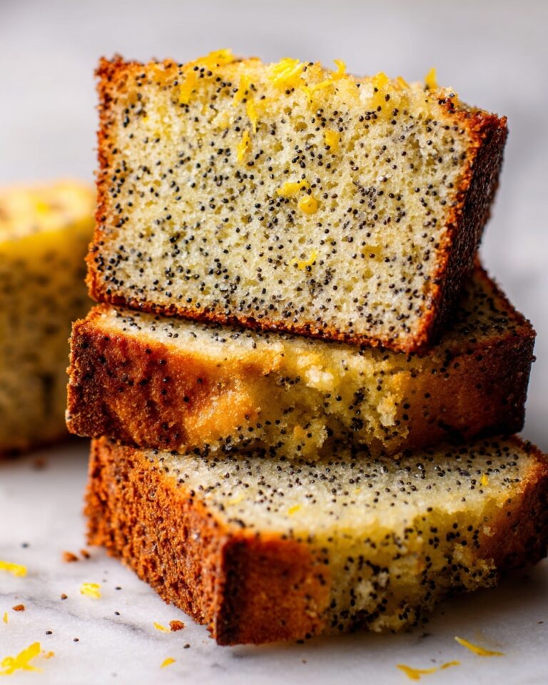Healthy Oatmeal Lemon Poppy Seed Bread Recipe