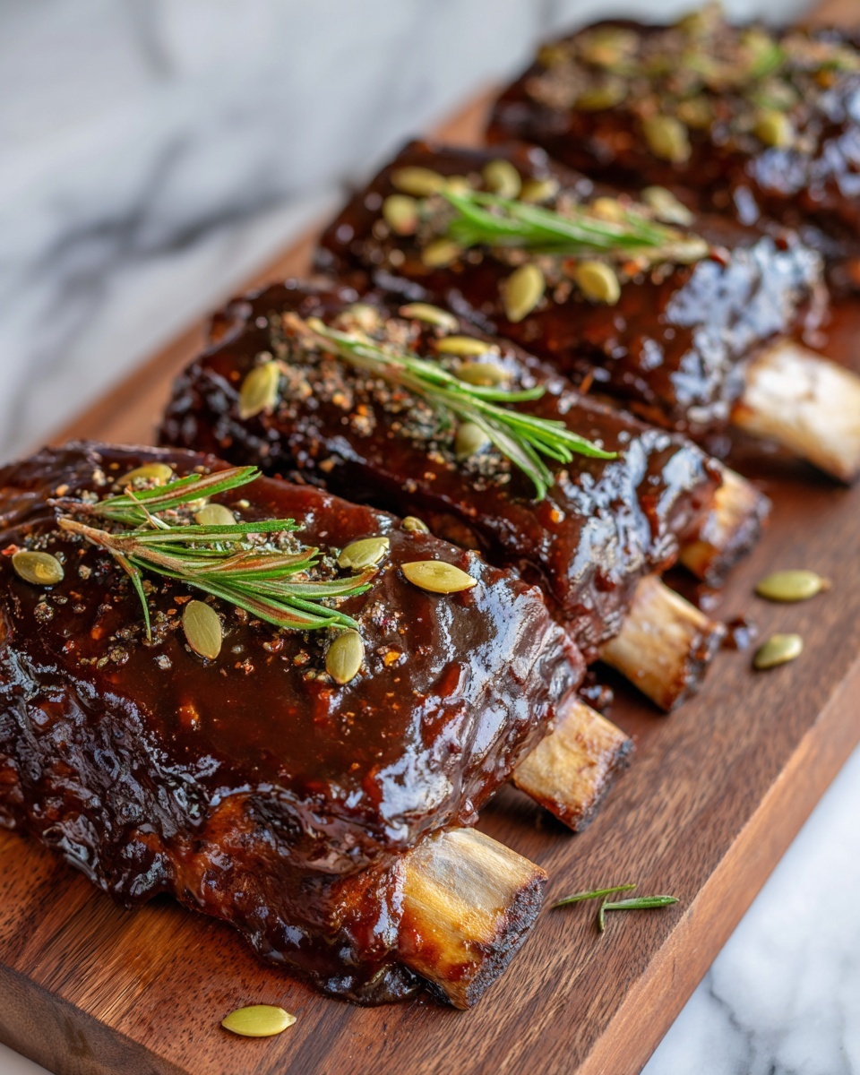 Smoked Beef Ribs Recipe - Recipe Image