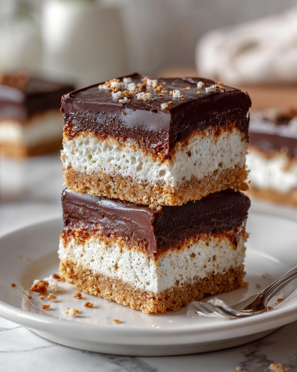 Frozen S'mores Dessert Recipe - Recipe Image
