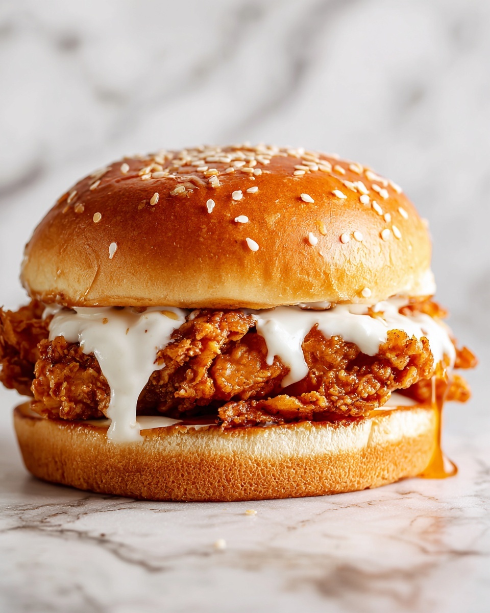 Chicken Alfredo Sloppy Joes Recipe - Recipe Image