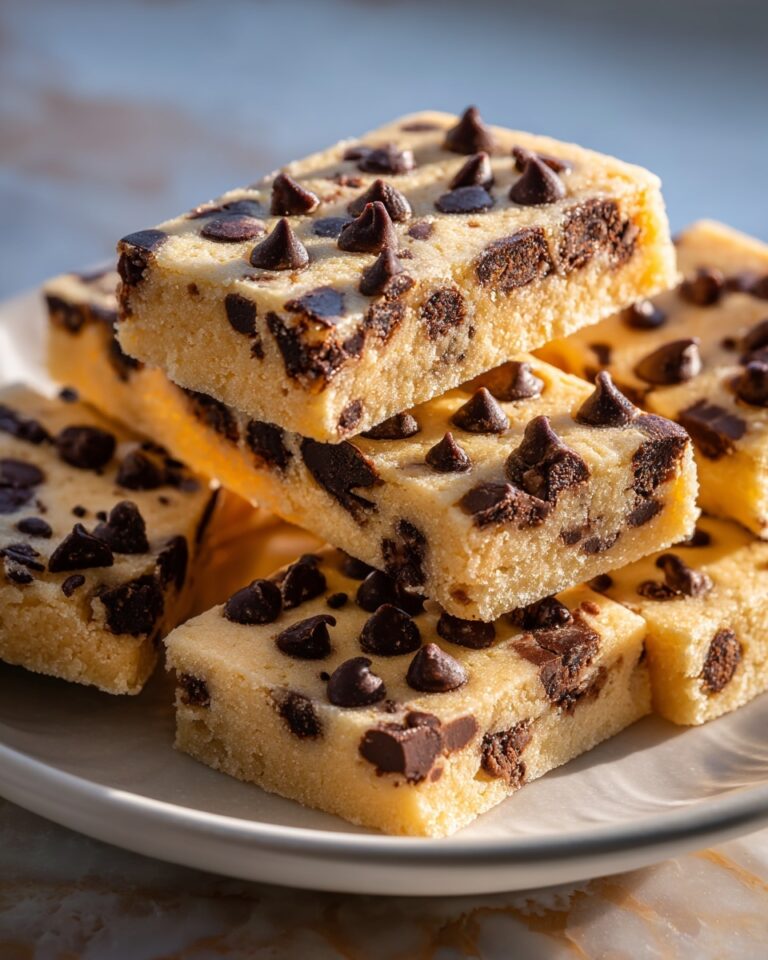 Chocolate Chip Shortbread Cookies Recipe