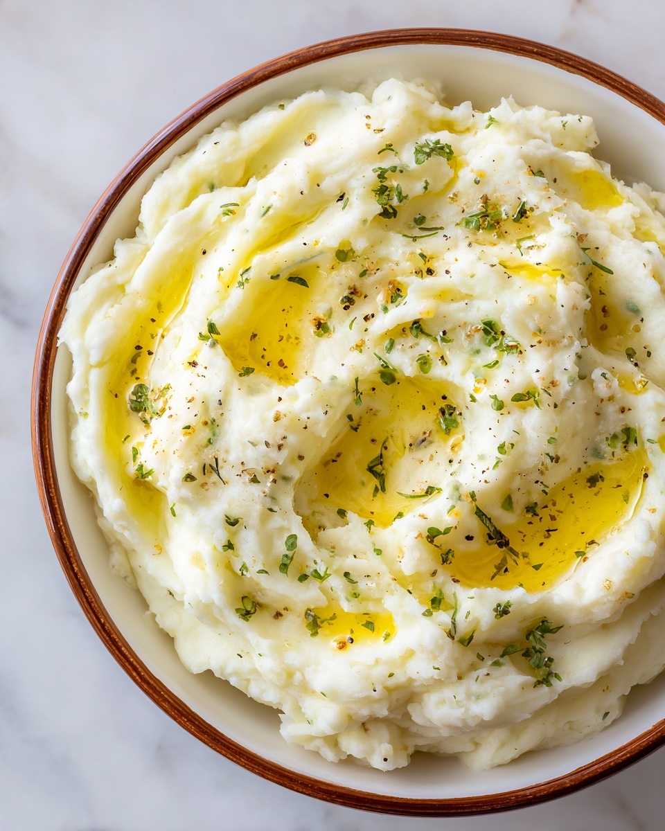 Creamy Basic Mashed Potatoes Recipe - Recipe Image