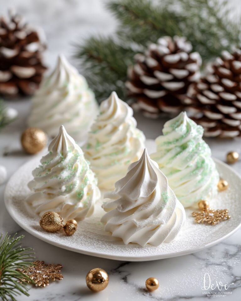 Christmas Meringue Cookies Recipe