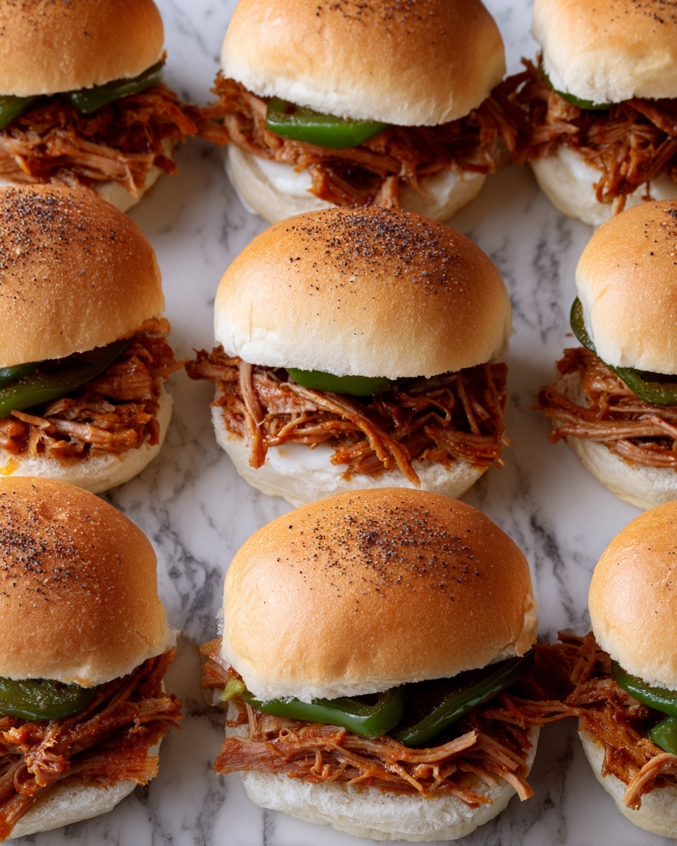 Chicken Philly Sliders Recipe - Recipe Image