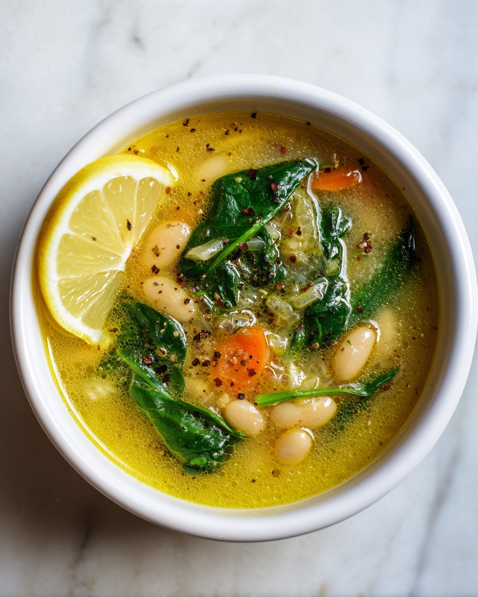 Nourishing White Bean and Lemon Soup Recipe - Recipe Image