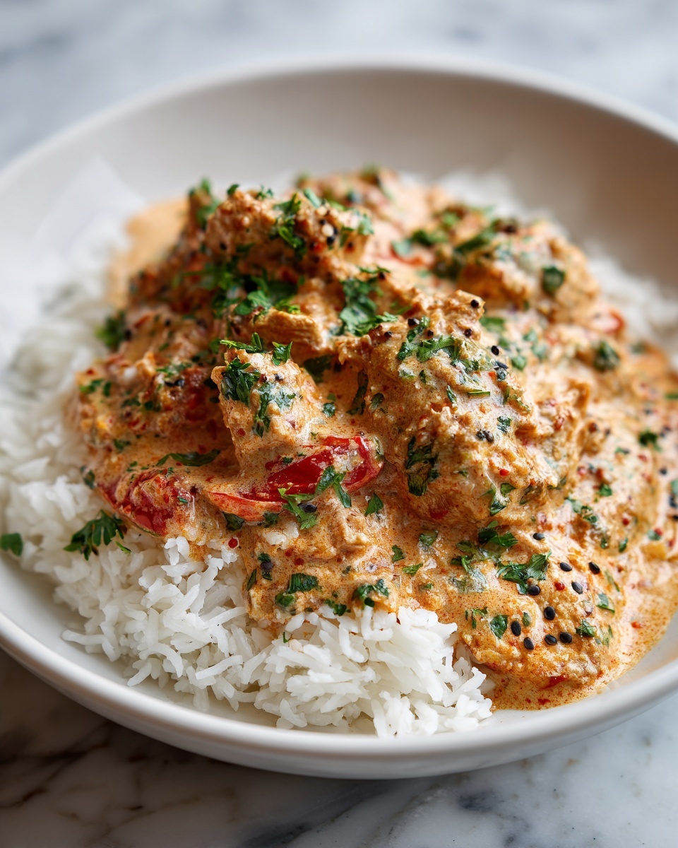 Crockpot Creamy Coconut Chicken Tikka Masala Recipe - Recipe Image