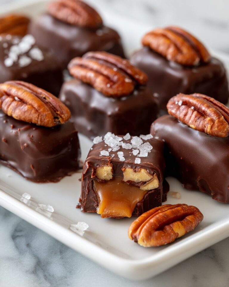 Homemade Chocolate Turtles Recipe