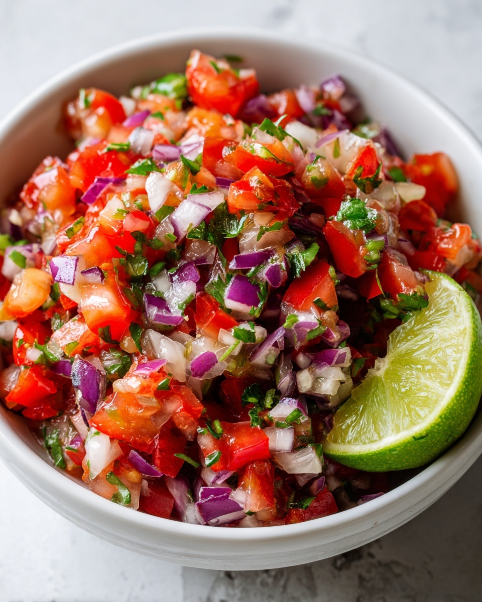 Fresh Cilantro Lime Salsa Recipe - Recipe Image