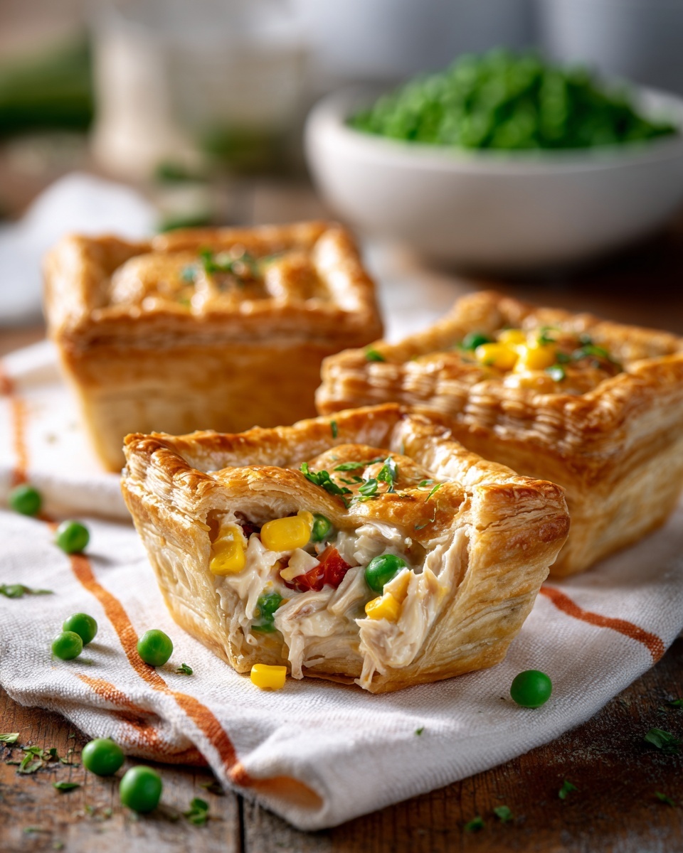 Chicken Pot Pie with Biscuits Recipe - Recipe Image