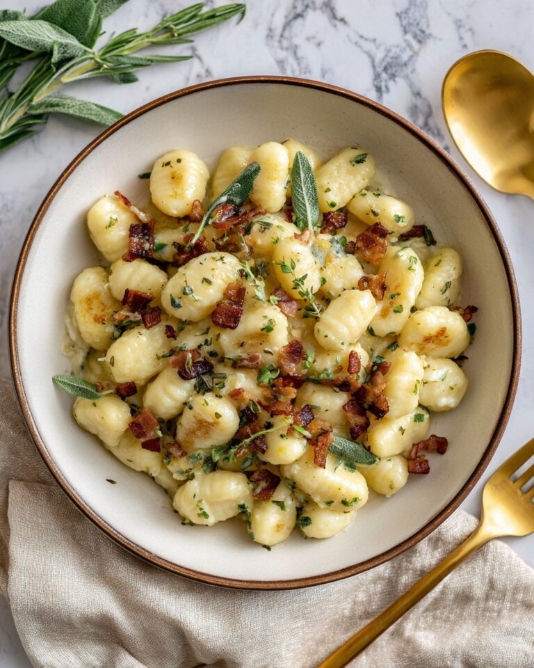 Gnocchi with Creamy Pumpkin Sauce Recipe