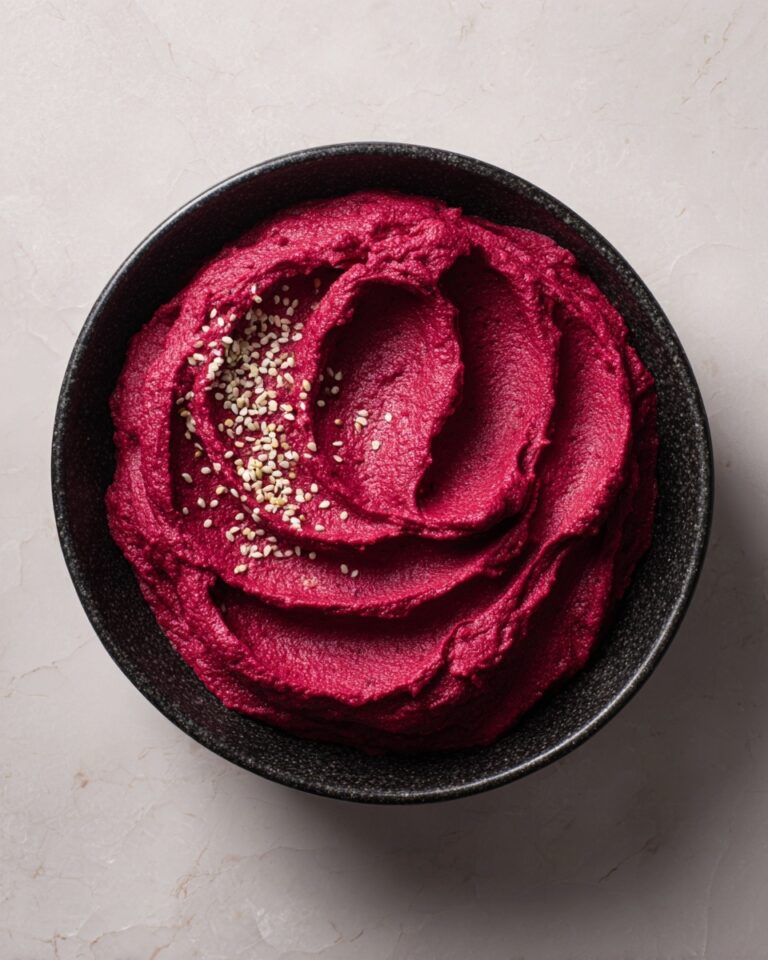 Roasted Beetroot Hummus Recipe