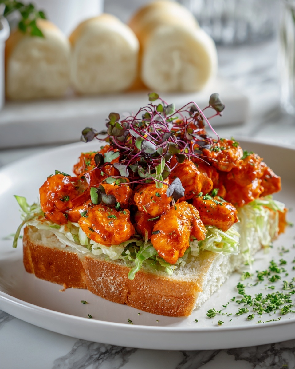 Pan Bread with Chicken Curry Recipe - Recipe Image