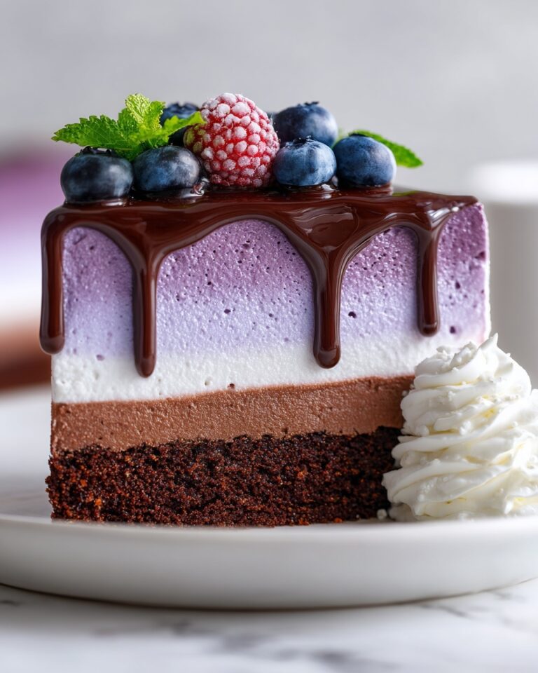 Blueberry Velvet Cheesecake Recipe