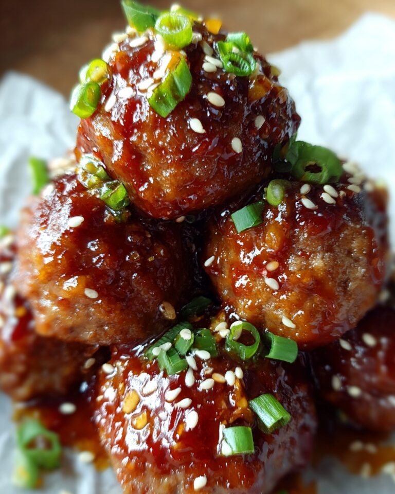 Korean BBQ Meatballs Recipe