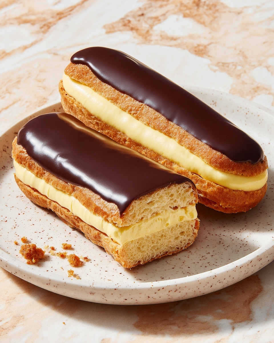 Homemade Eclairs Recipe - Recipe Image