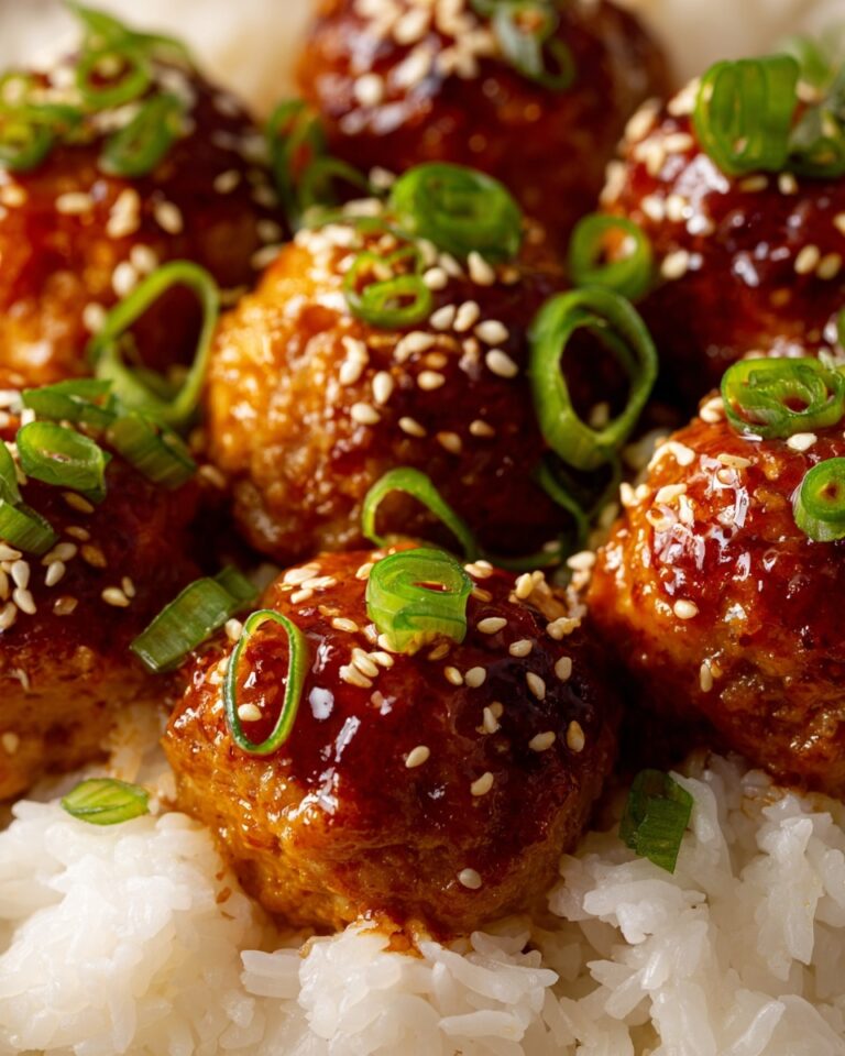 Teriyaki Turkey Meatballs Recipe