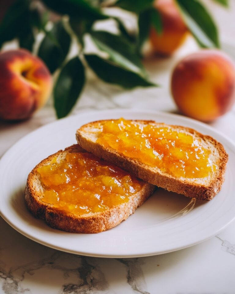 Homemade Peach Butter Recipe