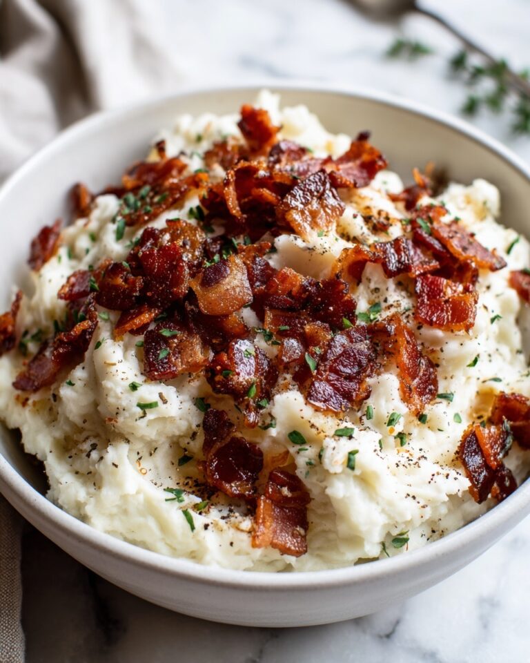 Steakhouse-Style Garlic Mashed Potatoes Recipe