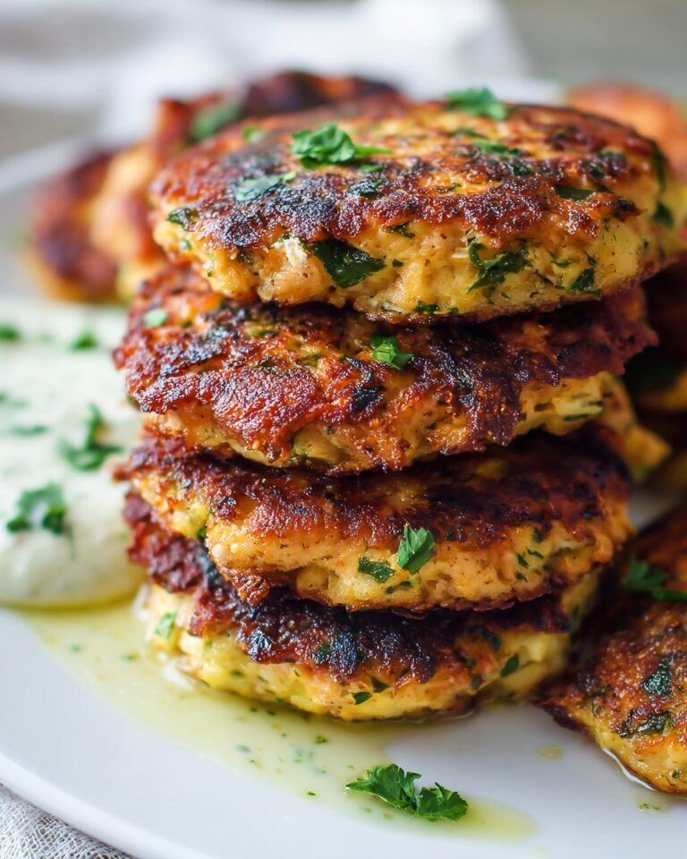 Crispy Salmon Patties with Fresh Herbs Recipe