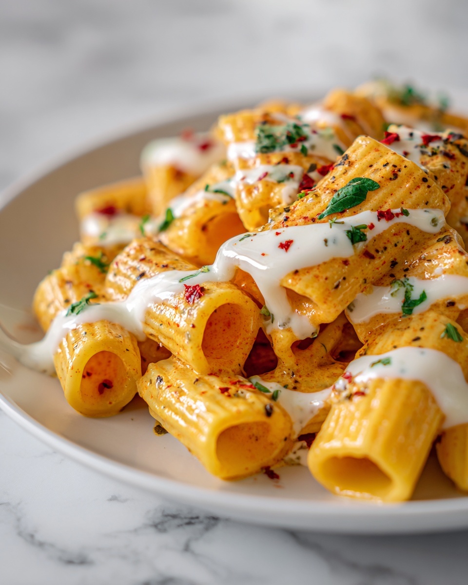 Creamy Tomato Garlic Pasta Recipe - Recipe Image