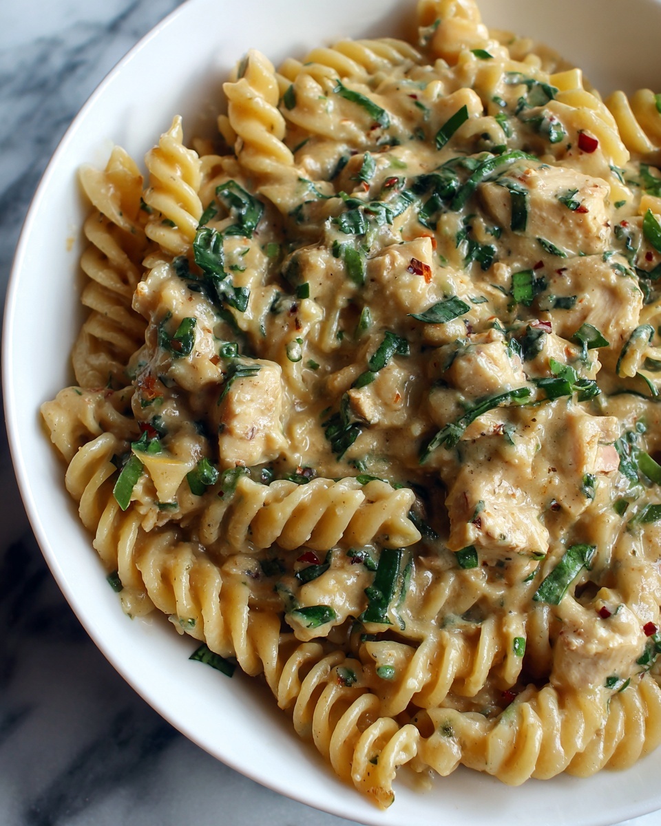 Crock Pot Salsa Ranch Chicken Pasta Recipe - Recipe Image