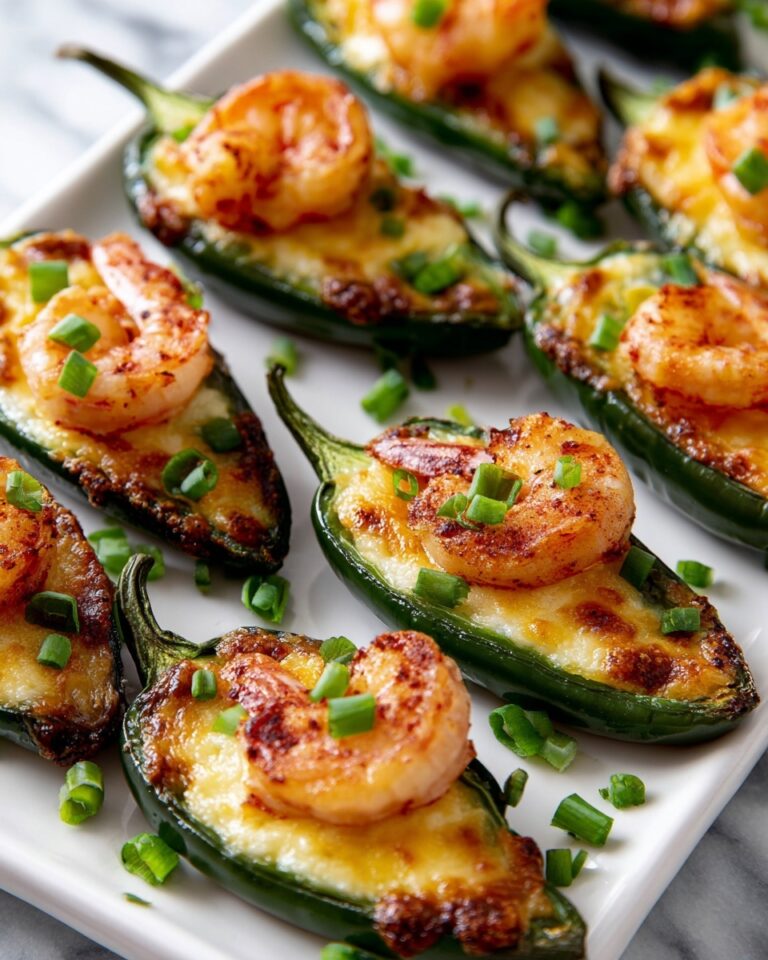 Fiery Cajun Shrimp Stuffed Jalapeños Recipe