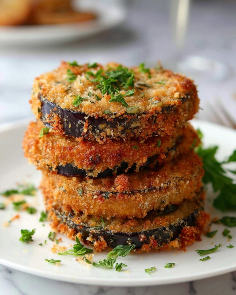 Crispy Baked Italian Eggplant Recipe