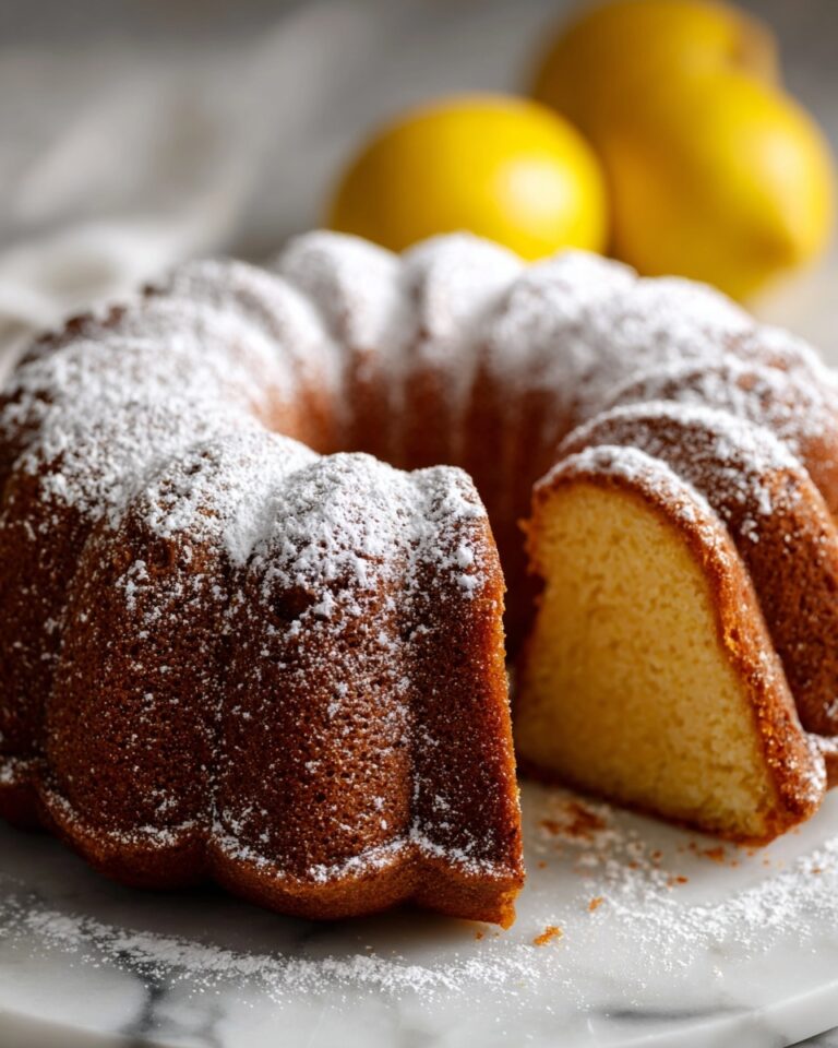 Italian Lemon Pound Cake Recipe