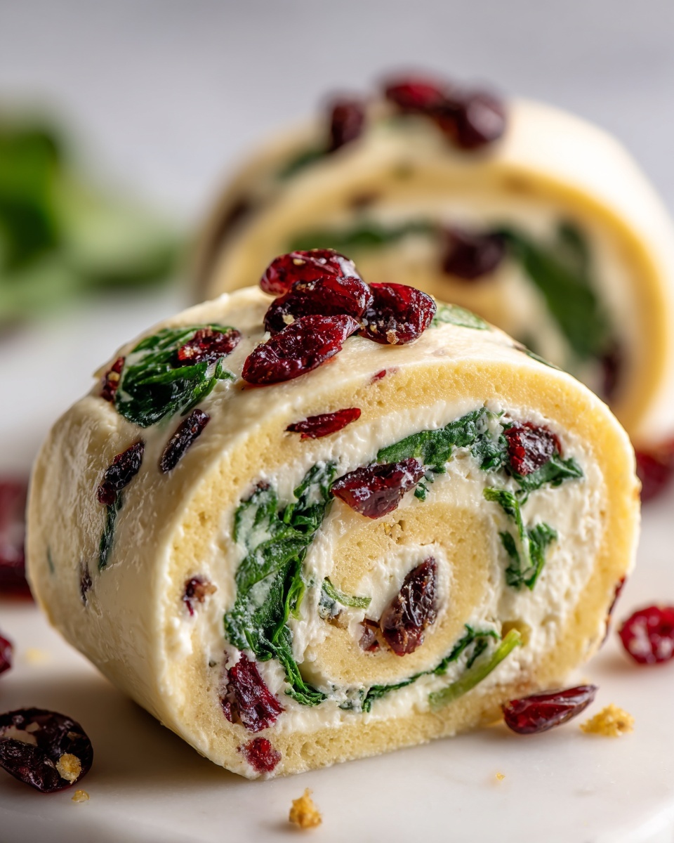 Turkey Cranberry Pinwheels Recipe - Recipe Image