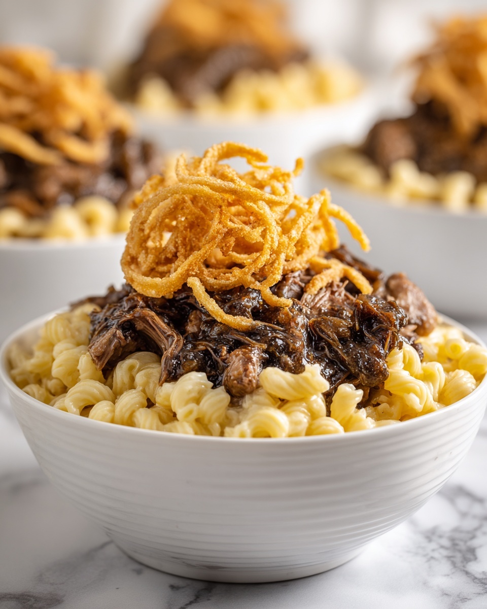 Brisket Mac and Cheese Recipe - Recipe Image
