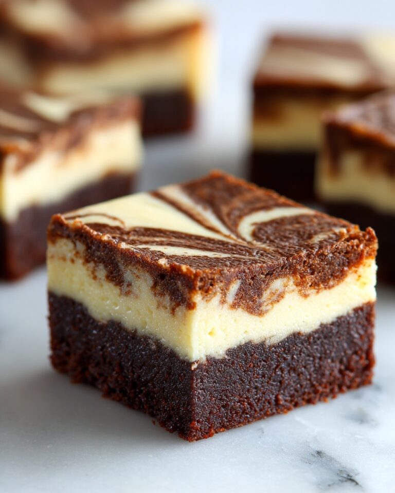 Halloween Cream Cheese Swirl Brownies Recipe