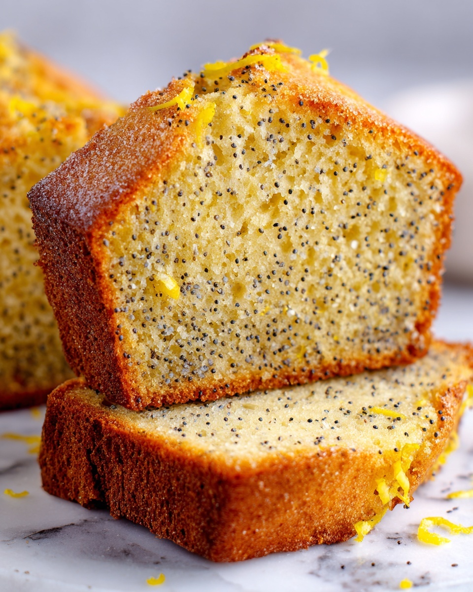 Healthy Oatmeal Lemon Poppy Seed Bread Recipe - Recipe Image