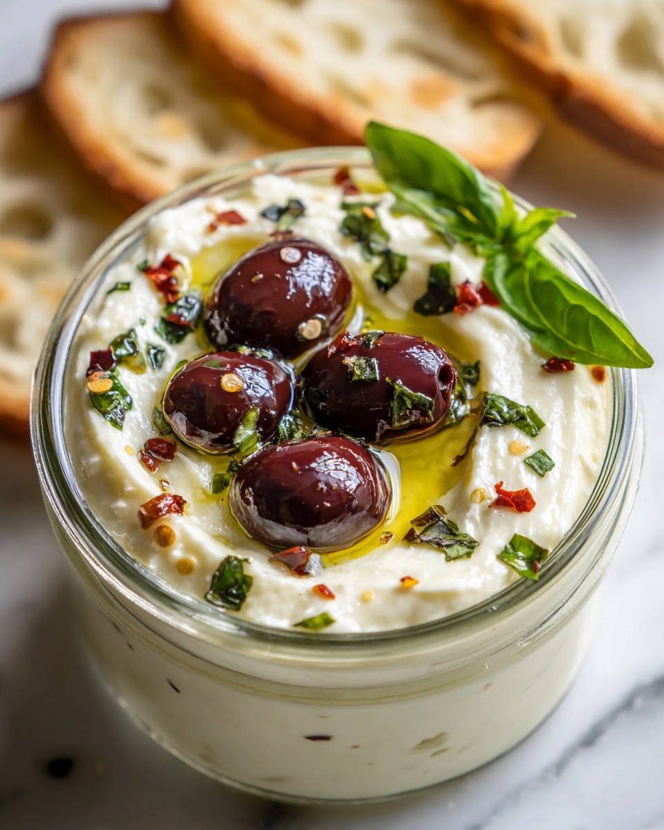Cream Cheese & Feta Olive Spread Recipe - Recipe Image