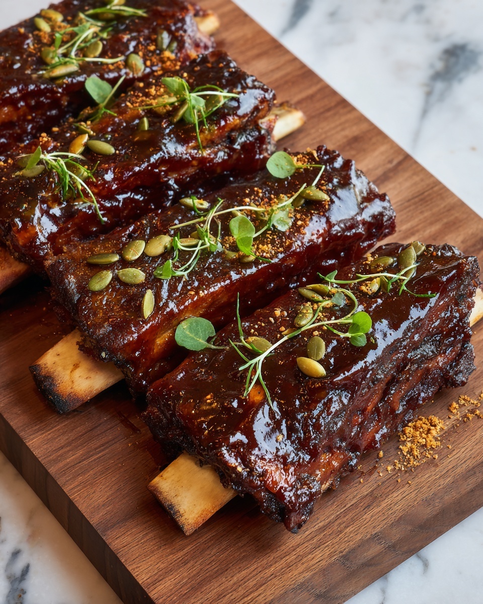 Smoked Beef Ribs Recipe - Recipe Image